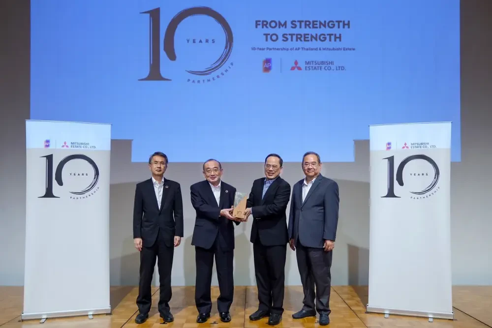 10 ปีแห่งมิตรภาพ กับ ความร่วมมือทางธุรกิจ เอพี ไทยแลนด์ - มิตซูบิชิ เอสเตท