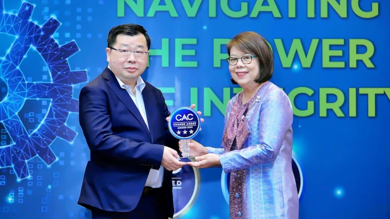เอพี ไทยแลนด์ รับรางวัลแนวร่วมต่อต้านคอร์รัปชัน